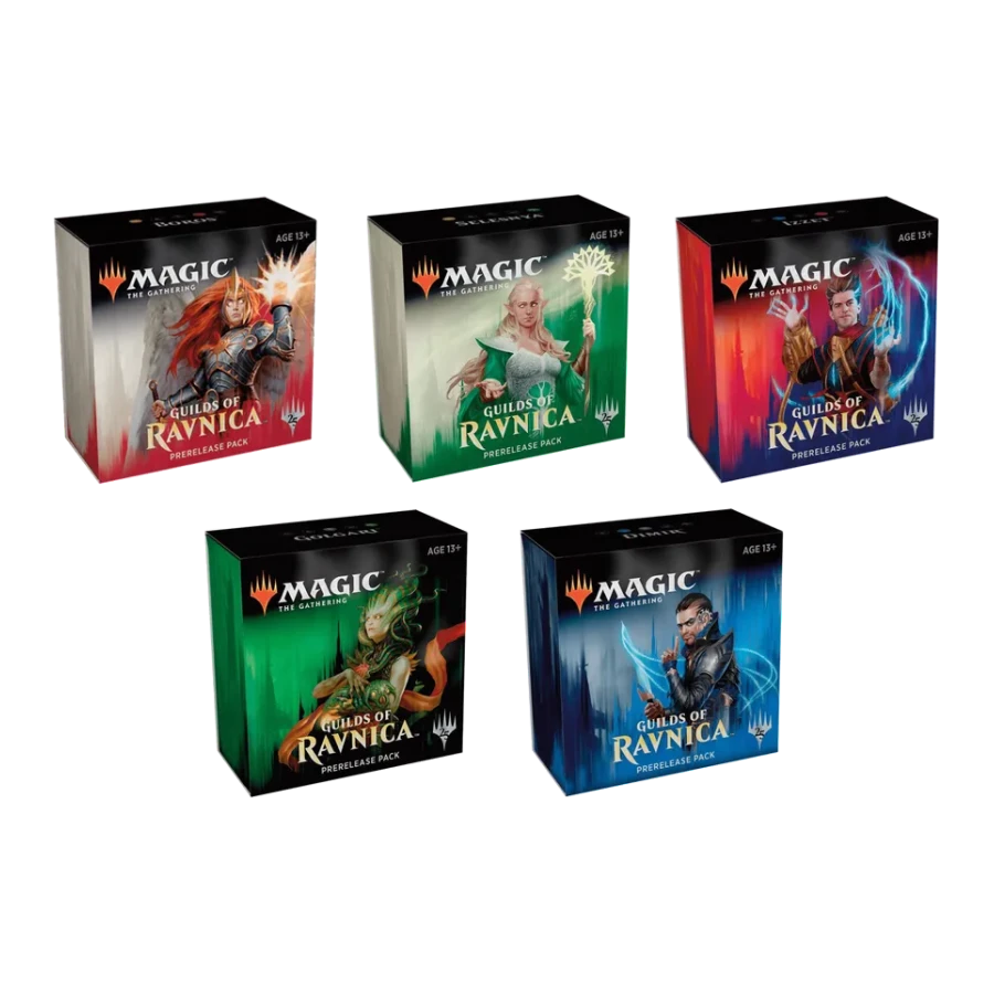 Guilds of Ravnica Prerelease Pack Set of 5