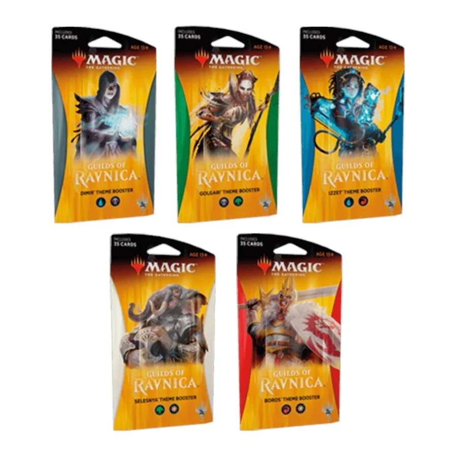 Guilds of Ravnica Theme Booster Pack Set of 5