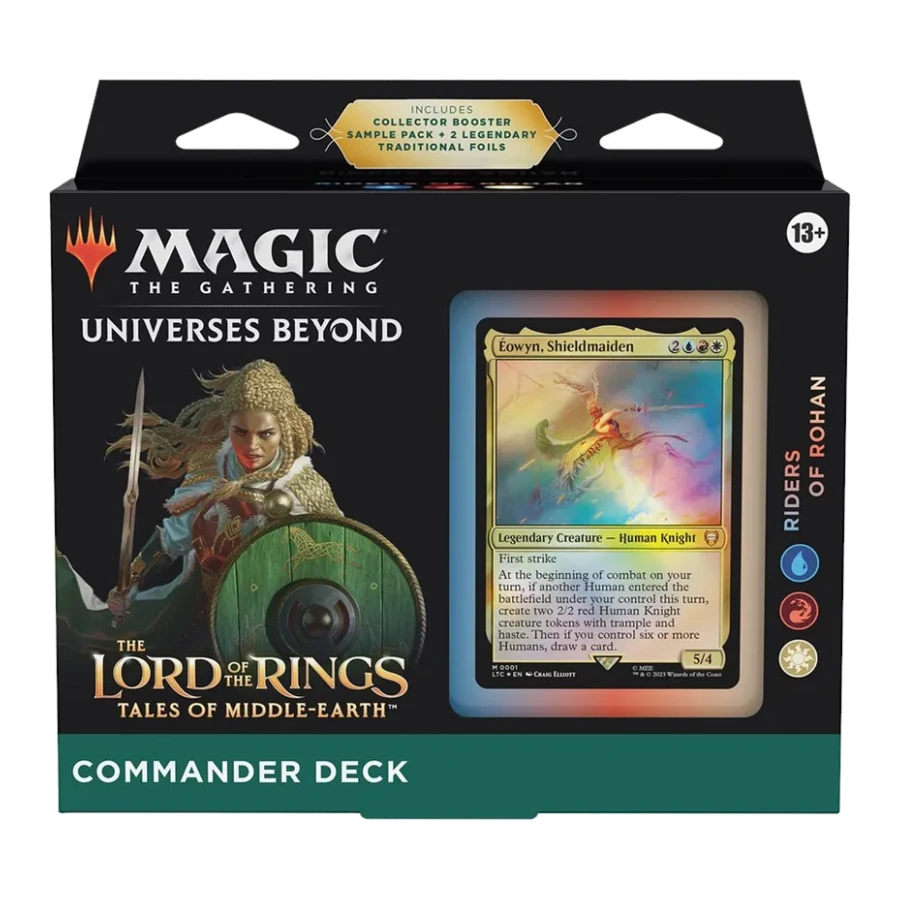 The Lord of the Rings Tales of Middle earth Commander Deck Riders of Rohan