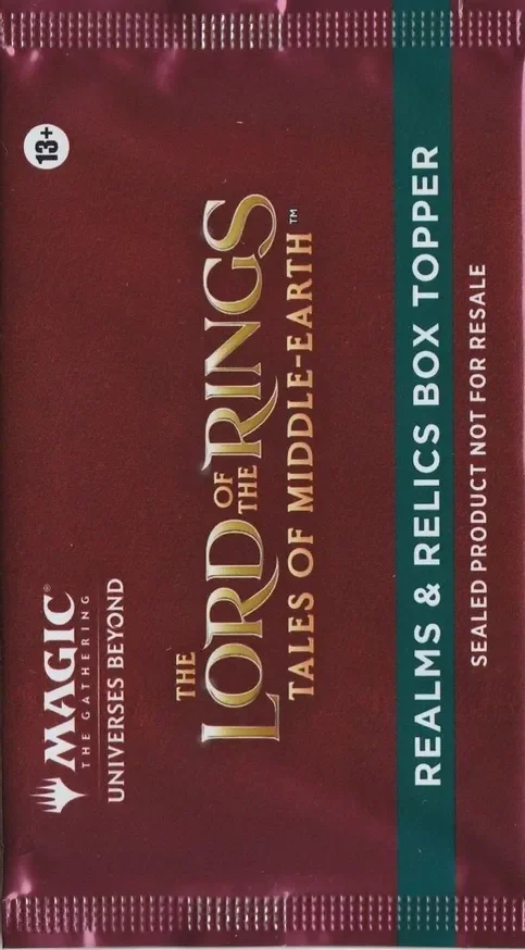 The Lord of the Rings Tales of Middle earth Box Topper Pack
