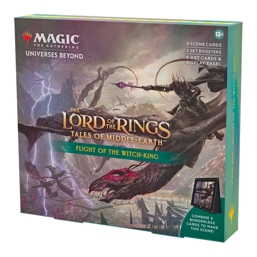 The Lord of the Rings Tales of Middle earth Scene Box Flight of the Witch King