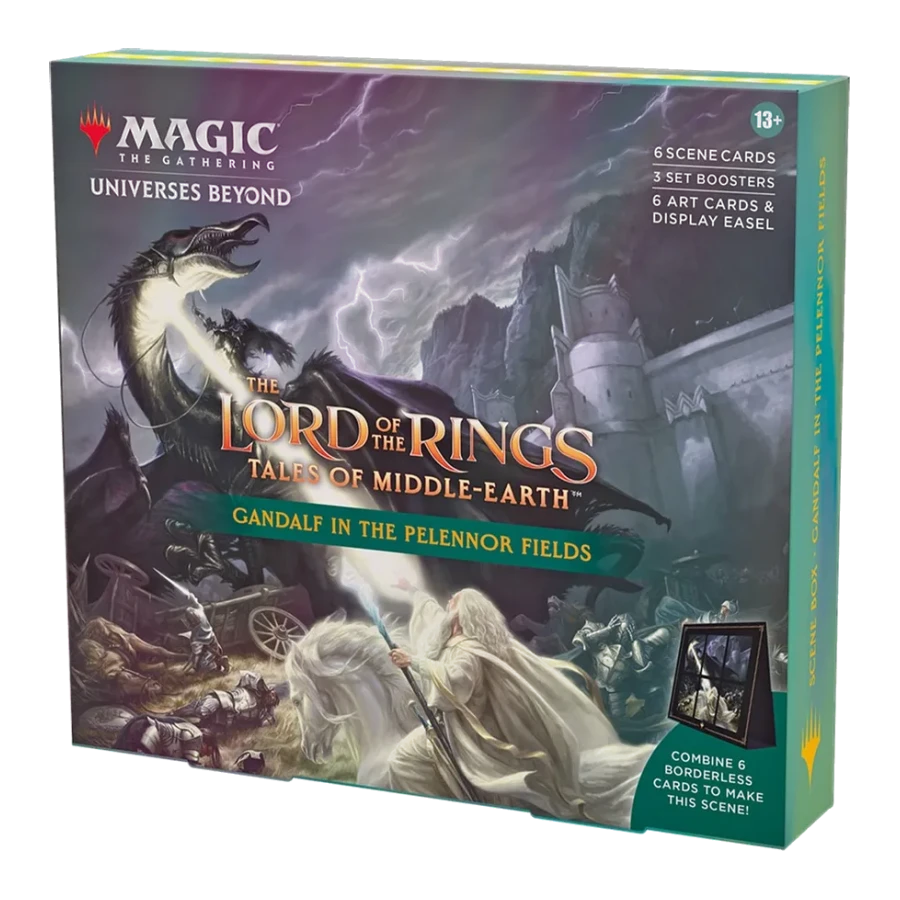 The Lord of the Rings Tales of Middle earth Scene Box Gandalf in the Pelennor Fields