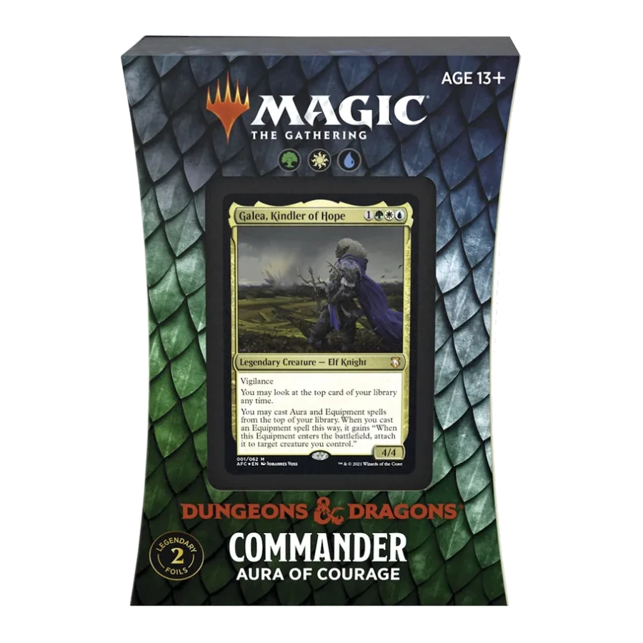 Adventures in the Forgotten Realms Commander Deck Aura of Courage