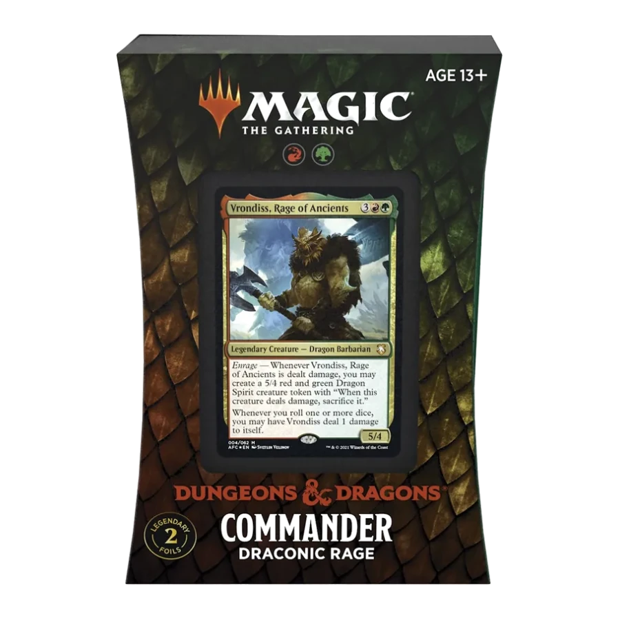 Adventures in the Forgotten Realms Commander Deck Draconic Rage