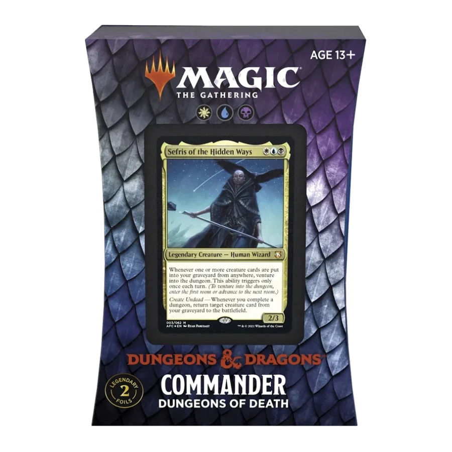 Adventures in the Forgotten Realms Commander Deck Dungeons of Death