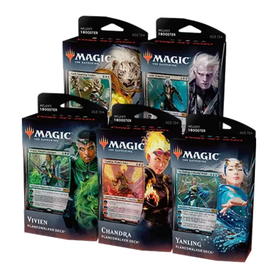 Core Set 2020 Planeswalker Decks Set of 5