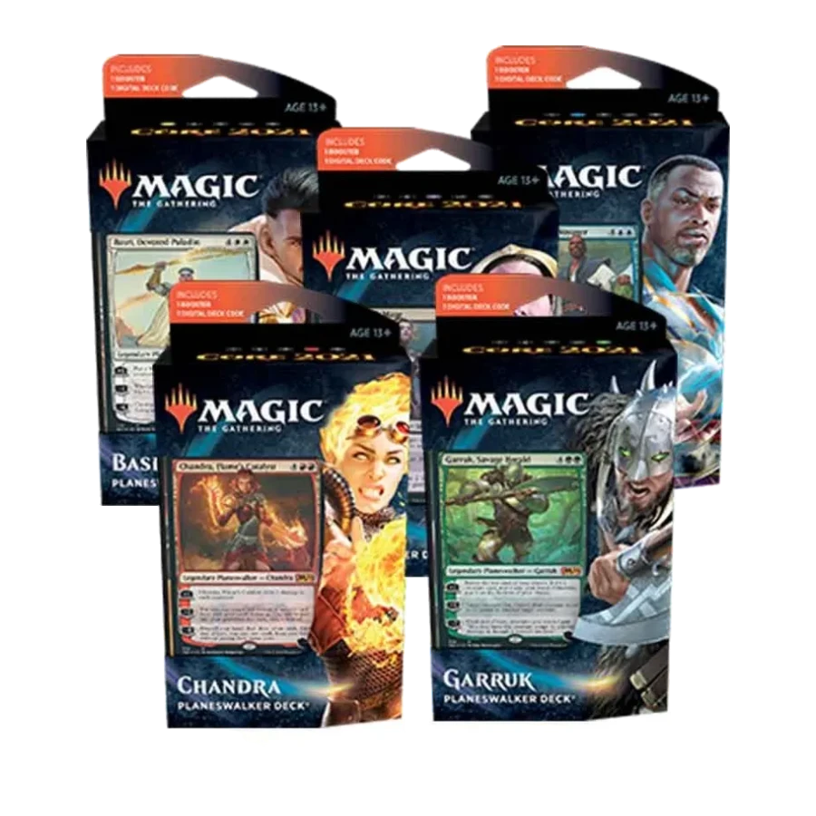 Core Set 2021 Planeswalker Decks Set of 5