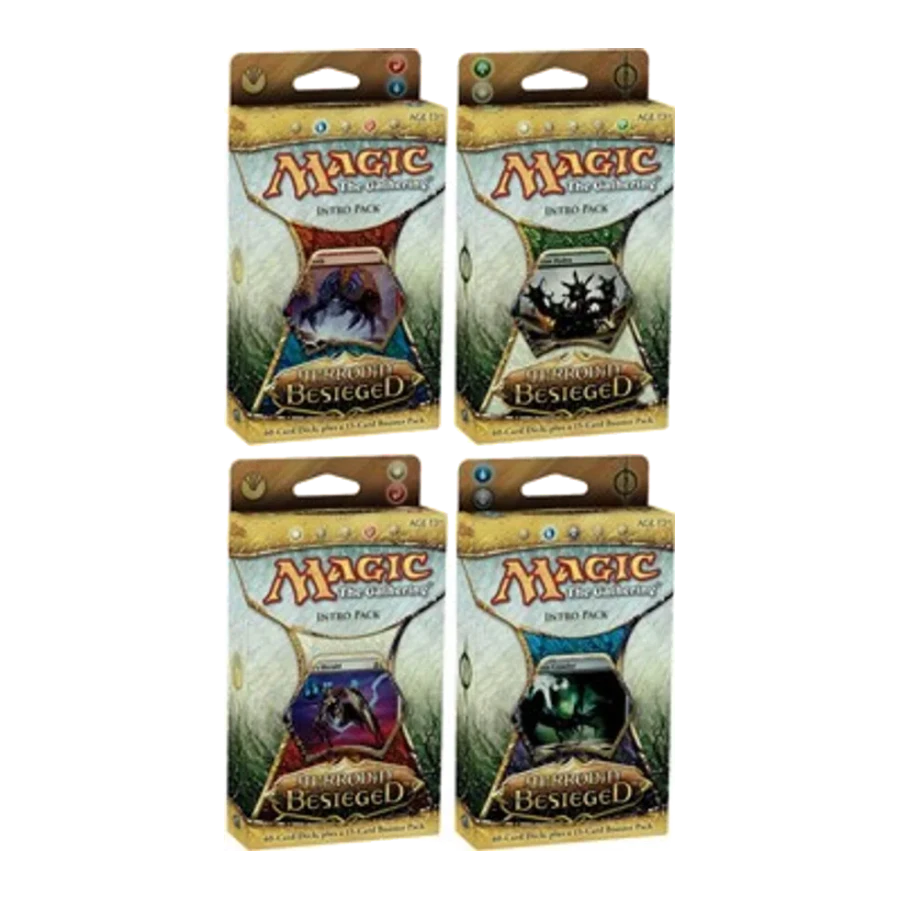 Mirrodin Besieged Intro Packs Set of 4