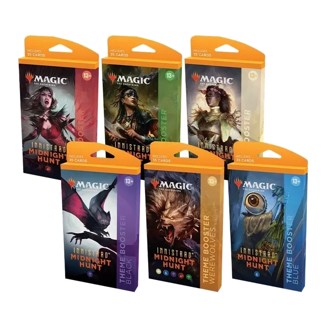 Innistrad Midnight Hunt Theme Booster Set of 6