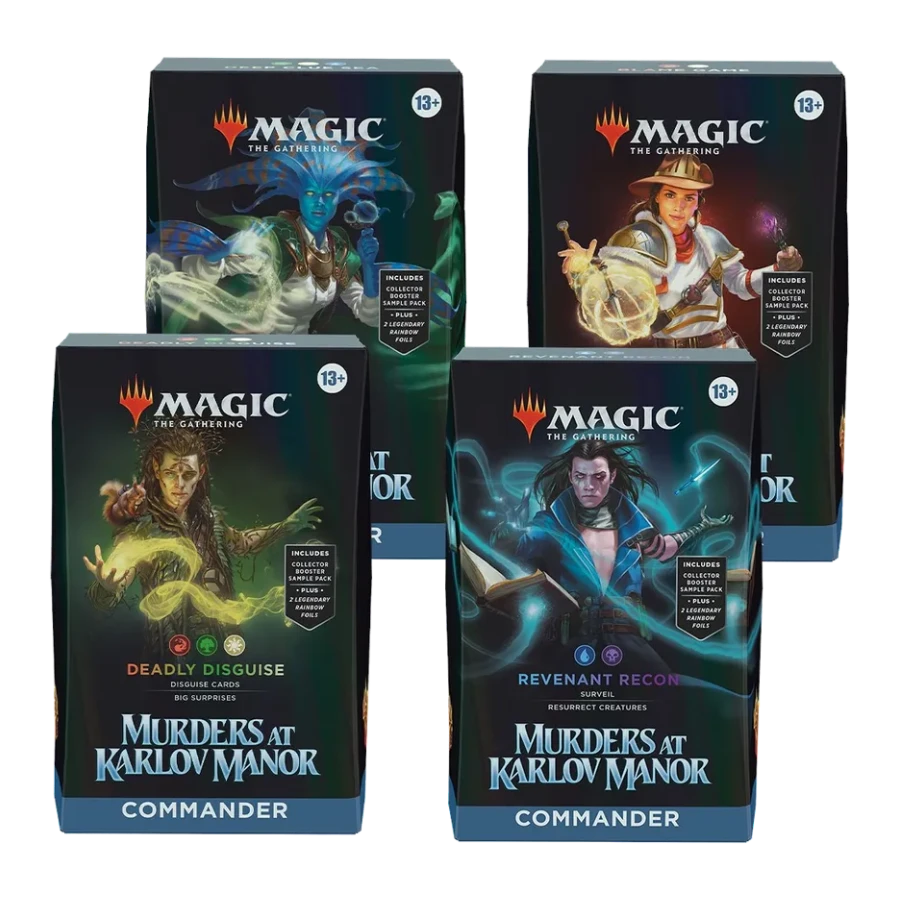 Murders at Karlov Manor Commander Deck Display
