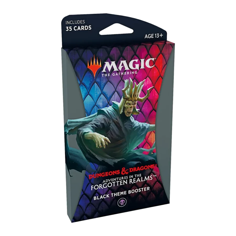 Adventures in the Forgotten Realms Theme Booster Black