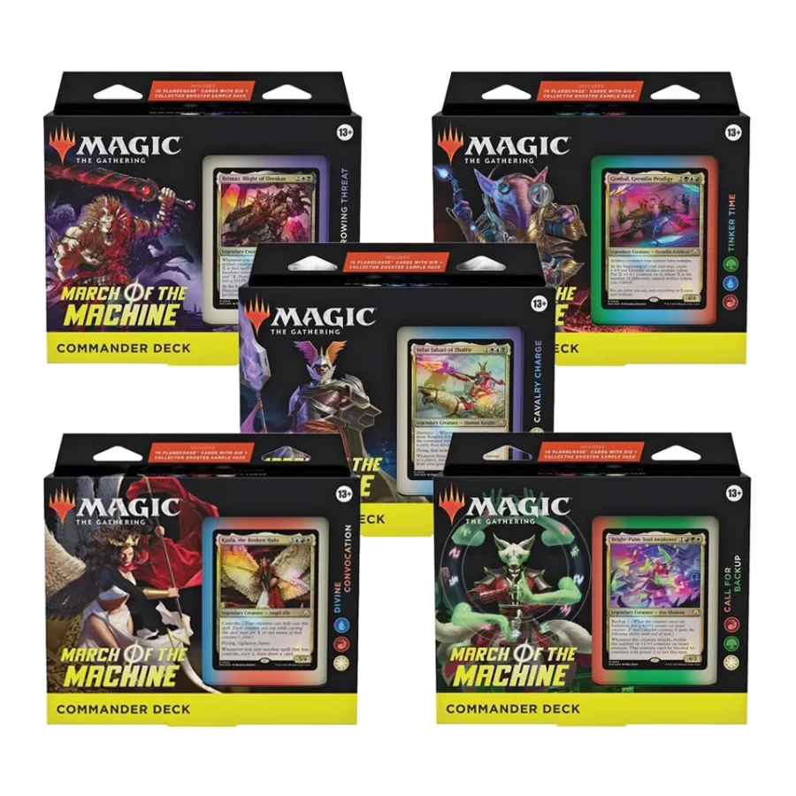 March of the Machine Commander Decks Set of 5