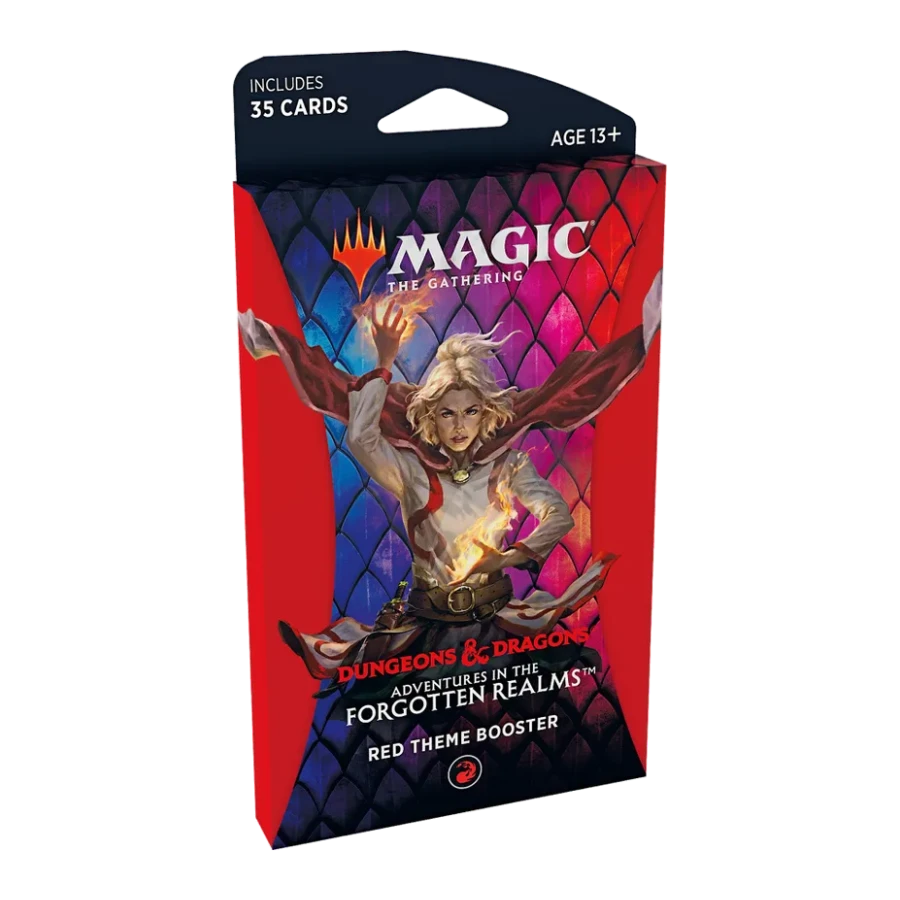 Adventures in the Forgotten Realms Theme Booster Red
