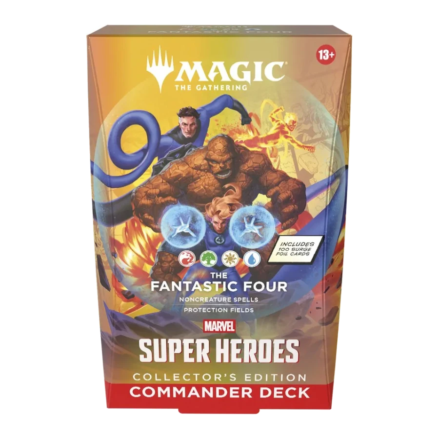 Marvel Super Heroes Commander Deck The Fantastic Four Collector's Edition