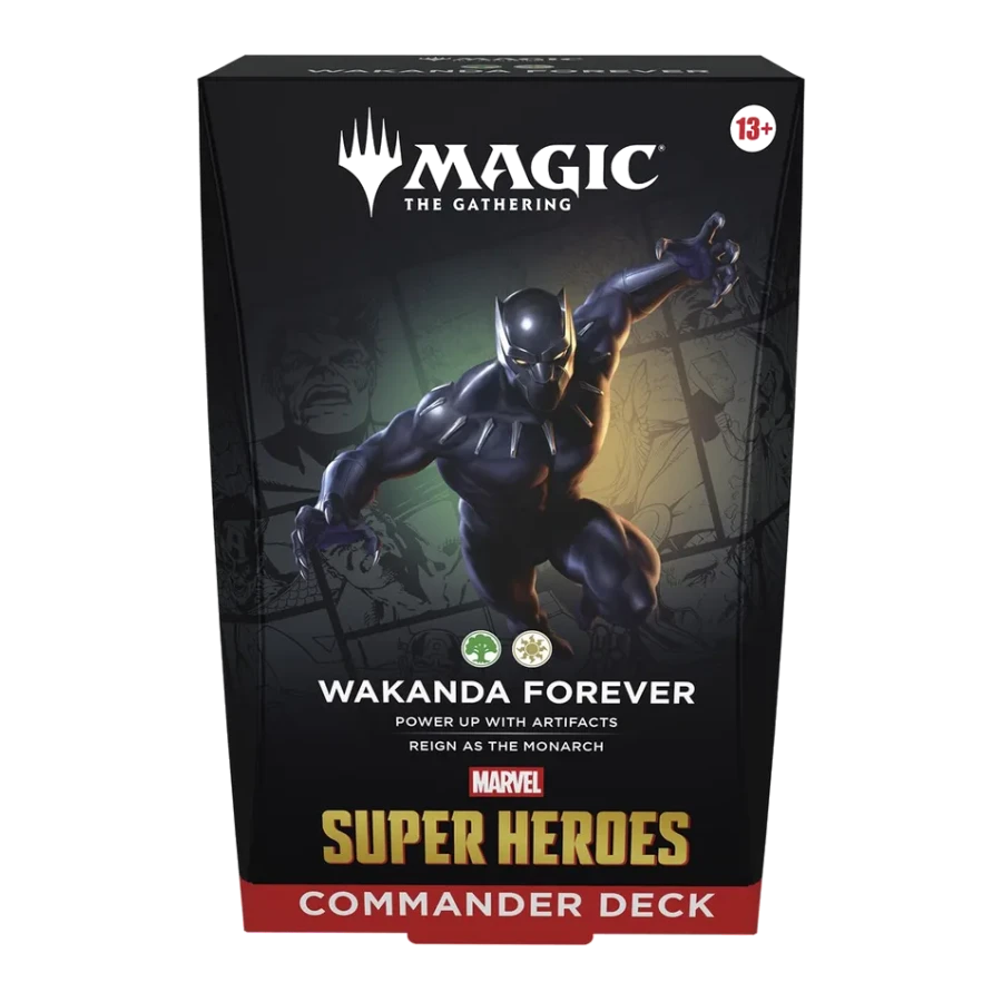 Marvel Super Heroes Commander Deck Wakanda Forever