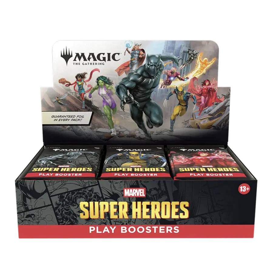 Marvel Super Heroes Play Booster Box