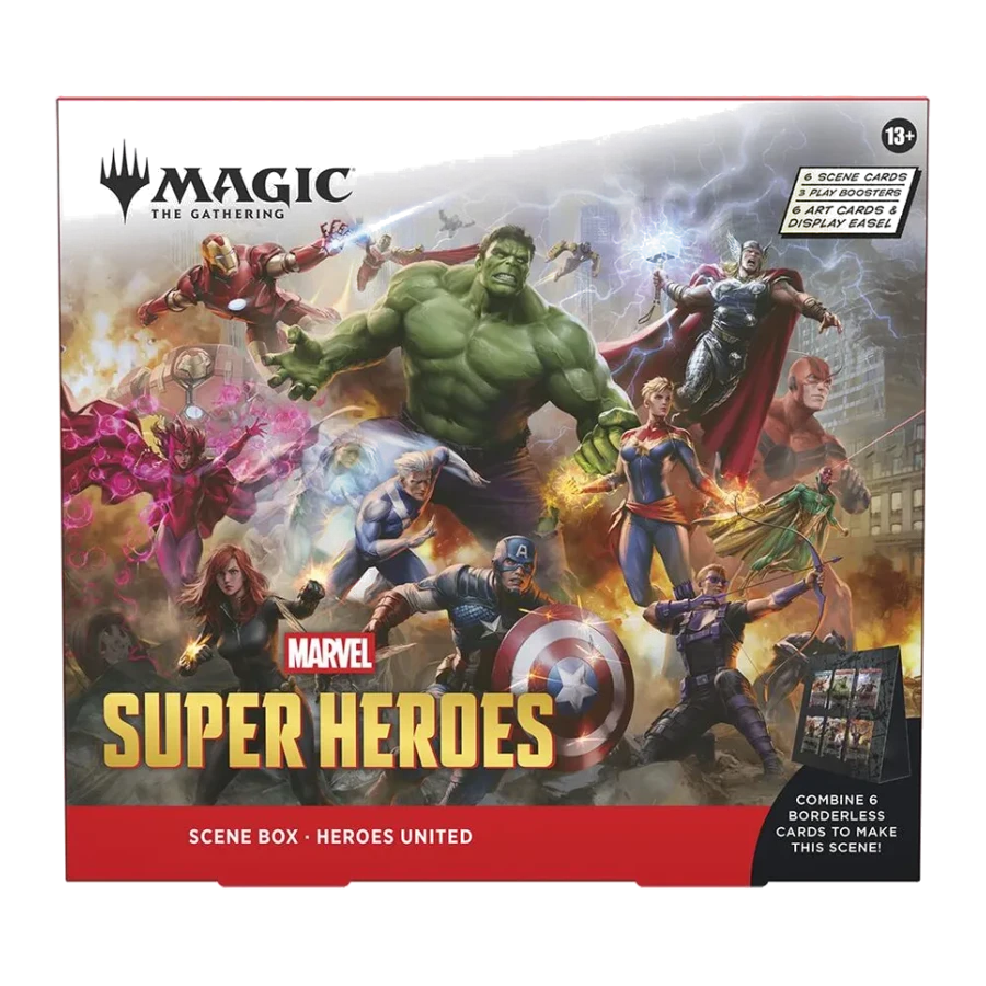 Marvel Super Heroes Scene Box Heroes United