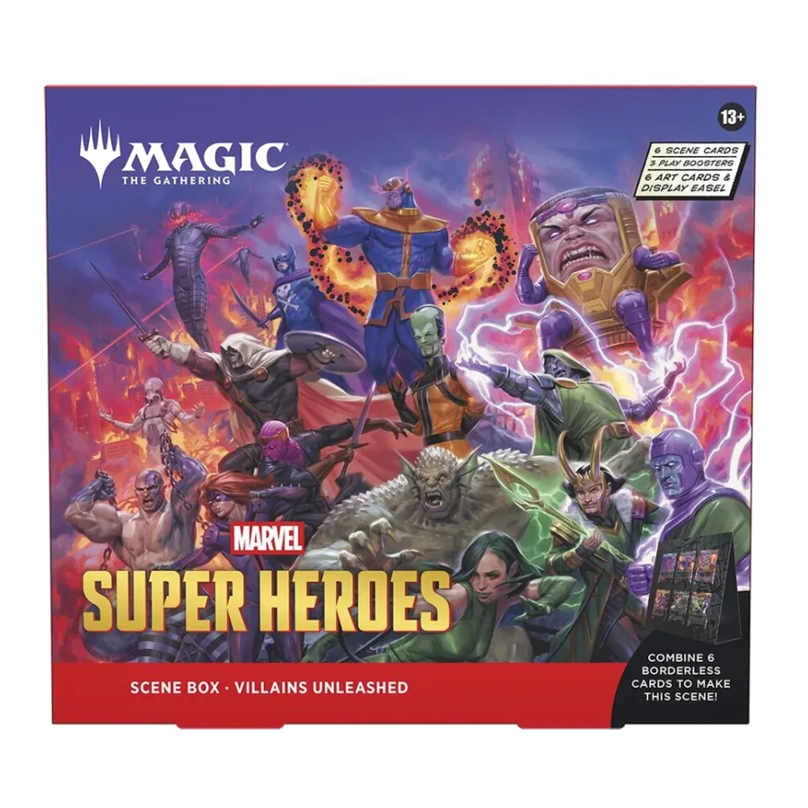 Marvel Super Heroes Scene Box Villains Unleashed