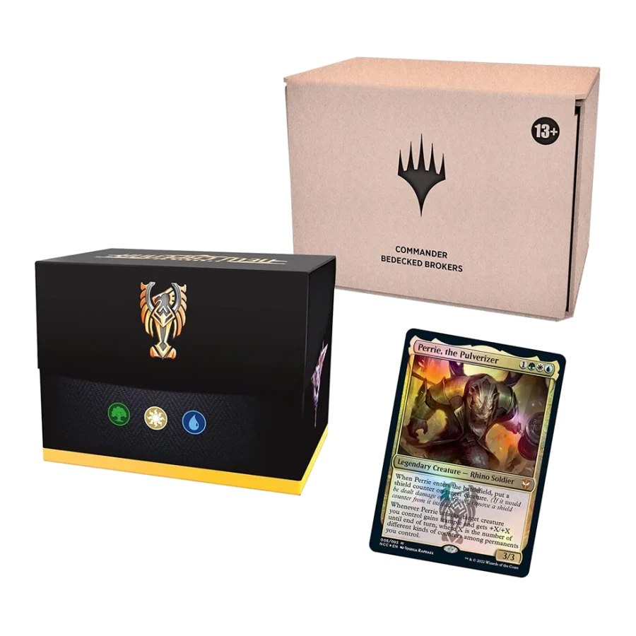 Streets of New Capenna Commander Deck Bedecked Brokers Minimal Packaging