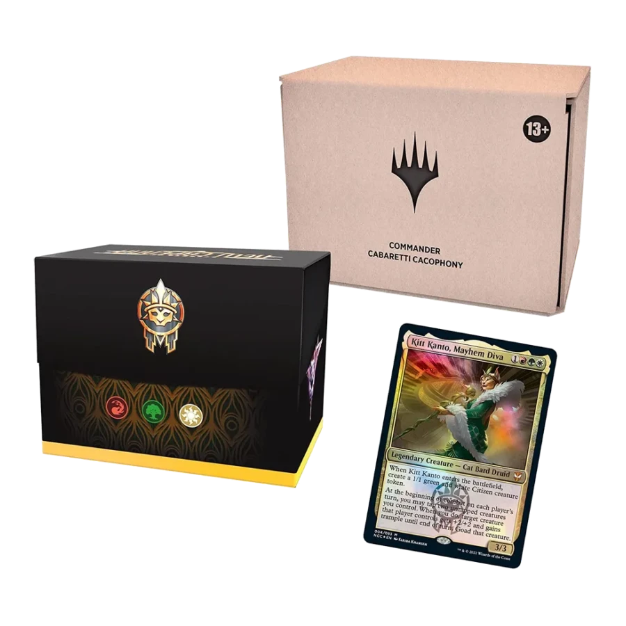 Streets of New Capenna Commander Deck Cabaretti Cacophony Minimal Packaging