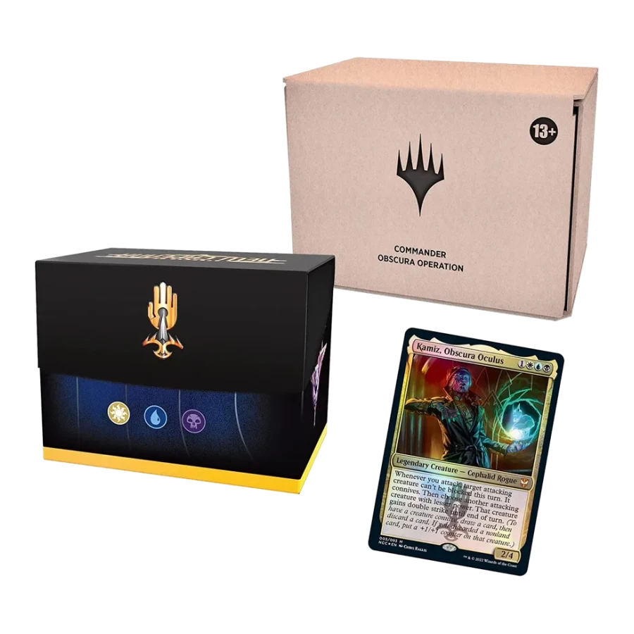 Streets of New Capenna Commander Deck Obscura Operation Minimal Packaging