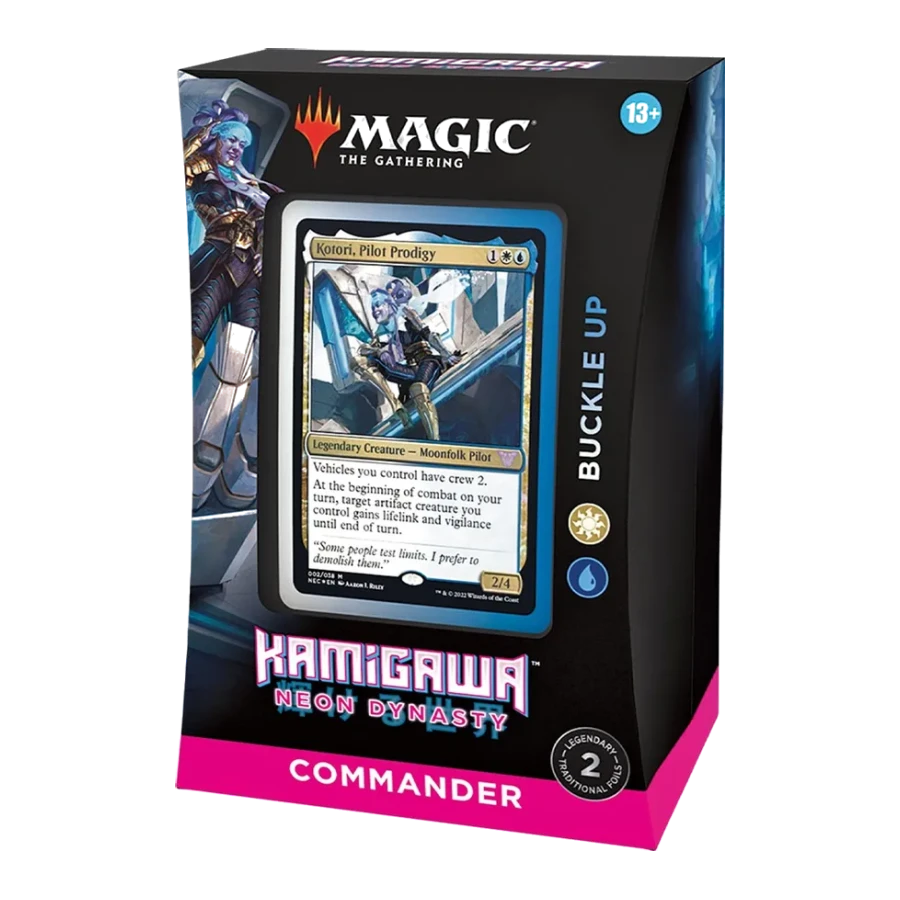 Kamigawa Neon Dynasty Commander Deck Buckle Up