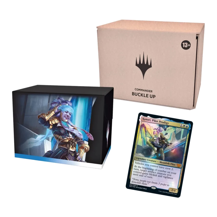 Kamigawa Neon Dynasty Commander Deck Buckle Up Minimal Packaging