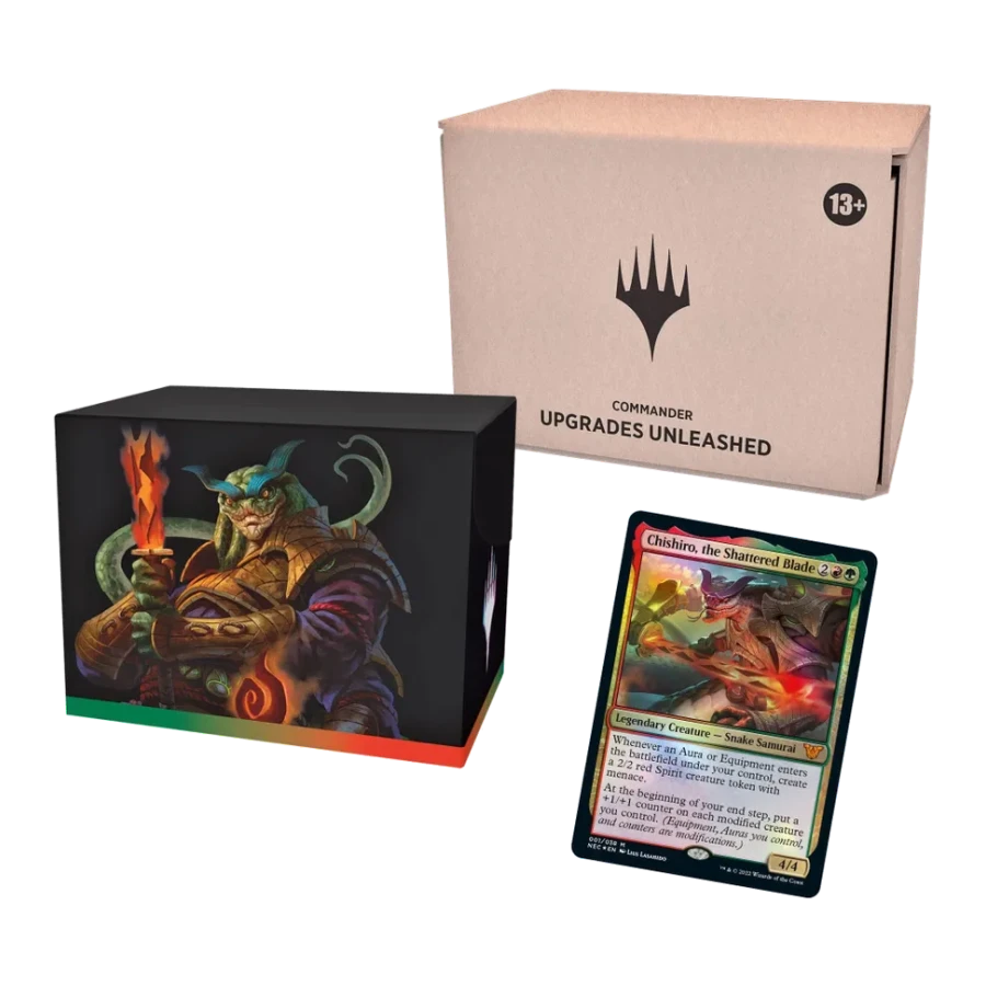 Kamigawa Neon Dynasty Commander Deck Upgrades Unleashed Minimal Packaging
