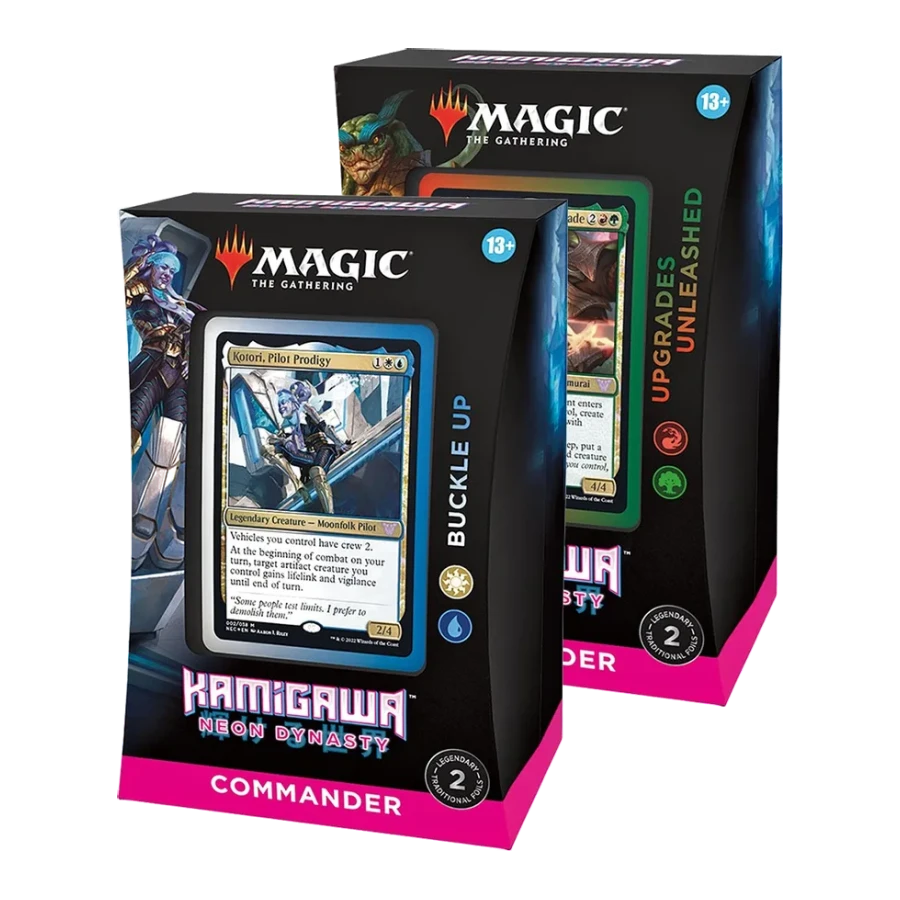 Kamigawa Neon Dynasty Commander Decks Set of 2