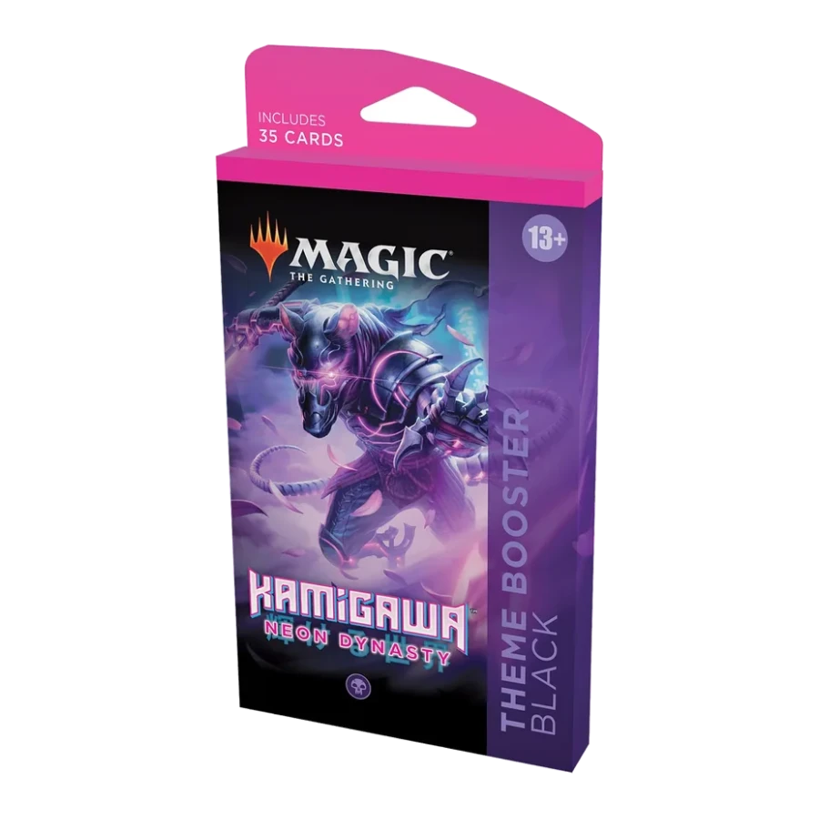 Kamigawa Neon Dynasty Theme Booster Black