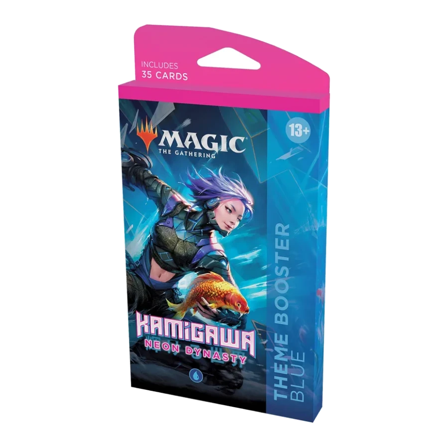 Kamigawa Neon Dynasty Theme Booster Blue