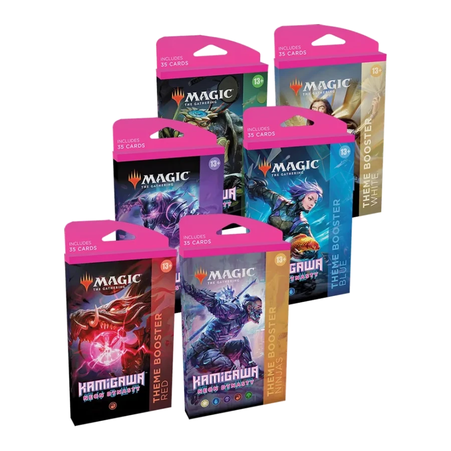 Kamigawa Neon Dynasty Theme Booster Set of 6
