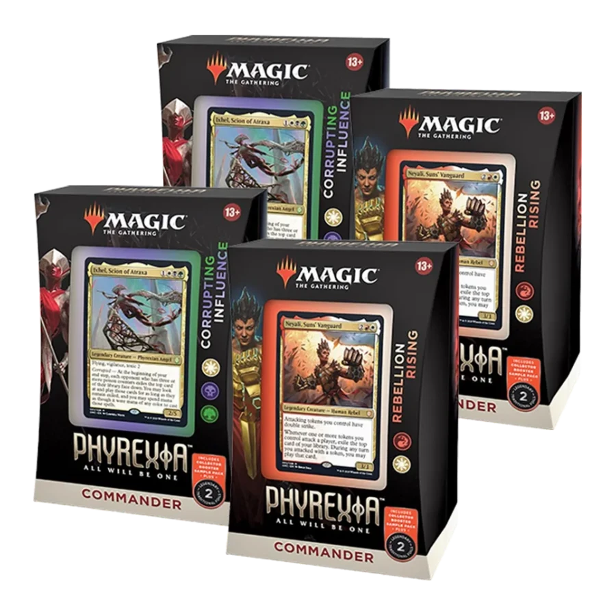 Phyrexia All Will Be One Commander Deck Display