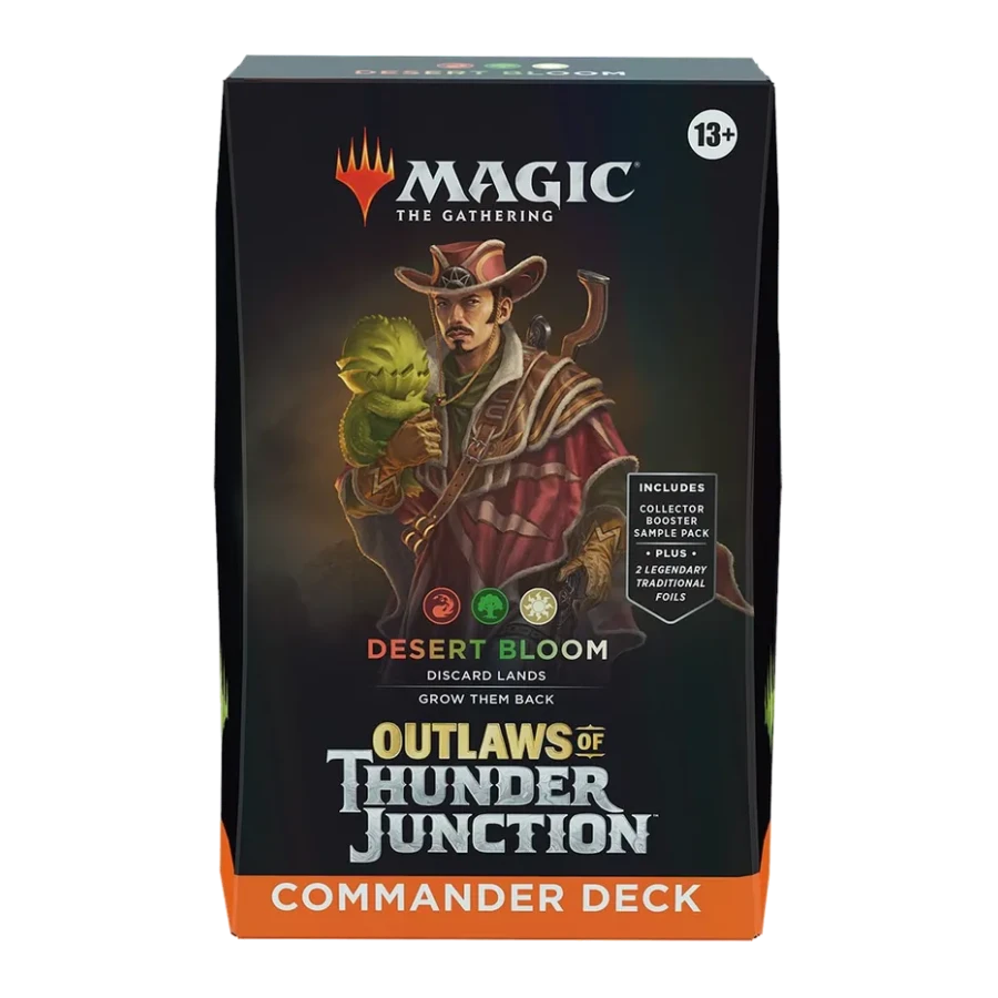 Outlaws of Thunder Junction Commander Deck Desert Bloom