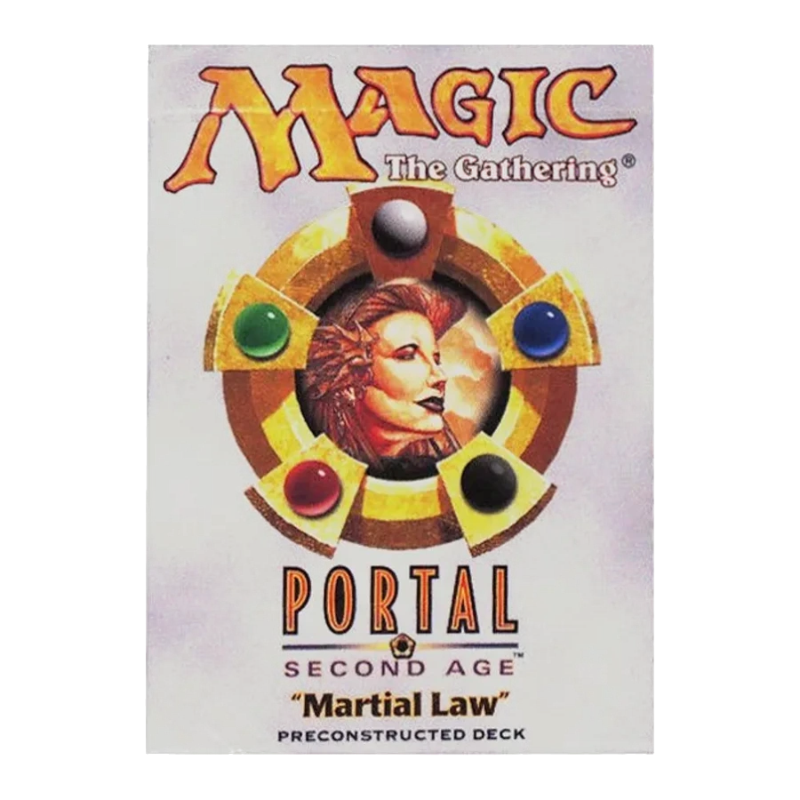 Portal Second Age Theme Deck Martial Law