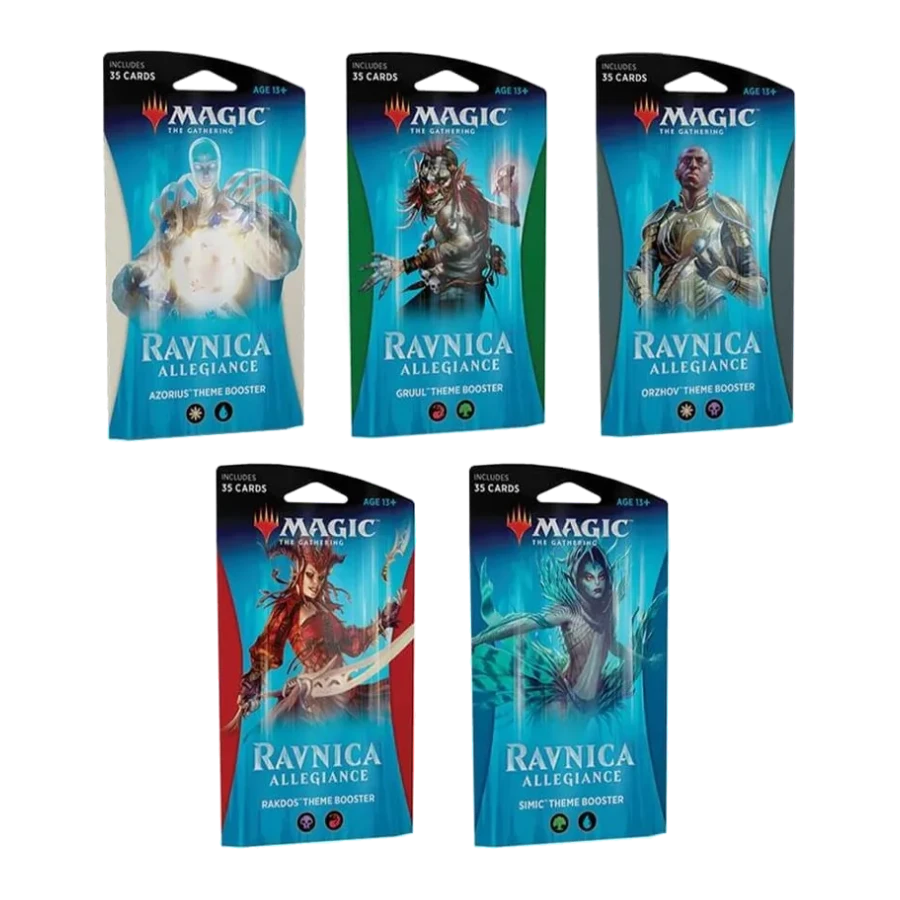 Ravnica Allegiance Theme Booster Pack Set of 5