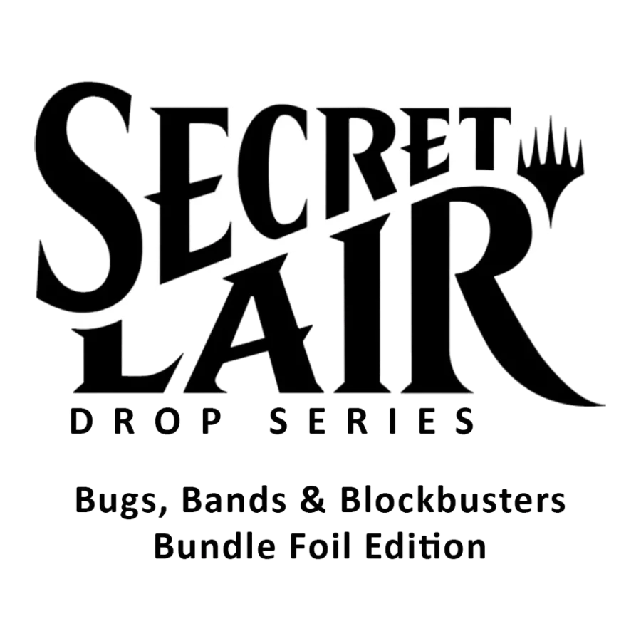 Secret Lair Bundle Fall Superdrop 2023 Bugs Bands and Blockbusters Bundle Foil