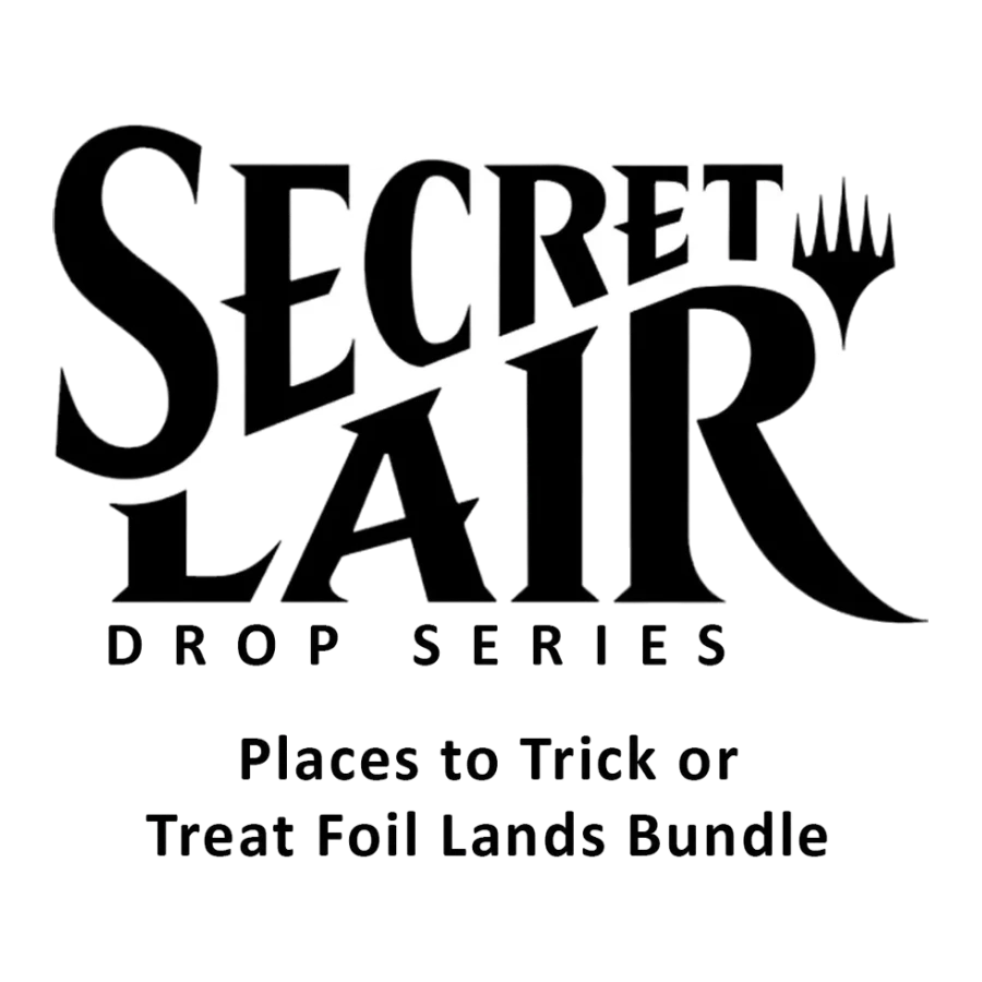 Secret Lair Bundle Spookydrop 2023 Places to Trick or Treat Foil Lands