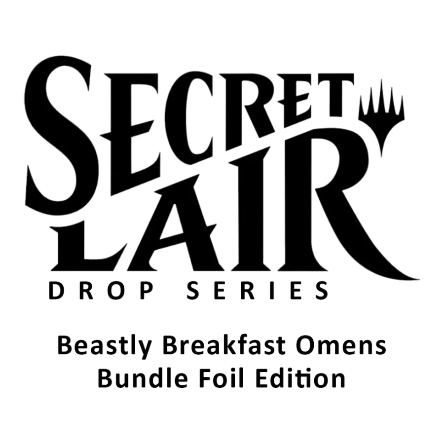 Secret Lair Bundle Winter Superdrop 2024 Beastly Breakfast Omens Foil