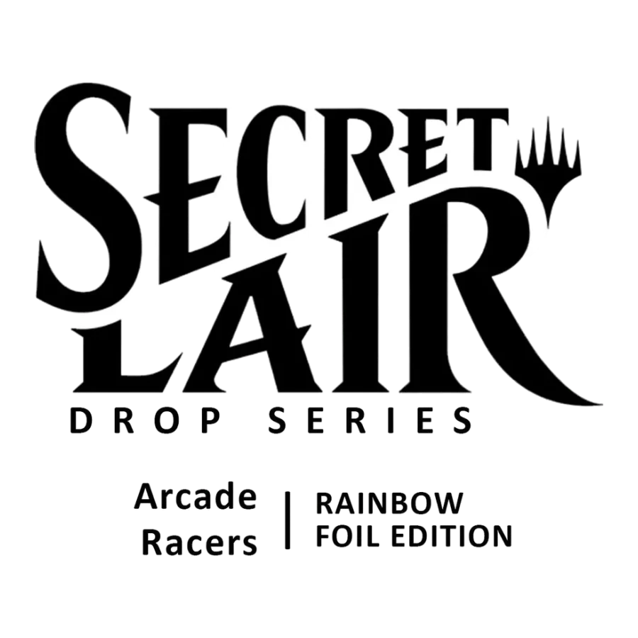 Secret Lair Drop Arcade Racers Rainbow Foil