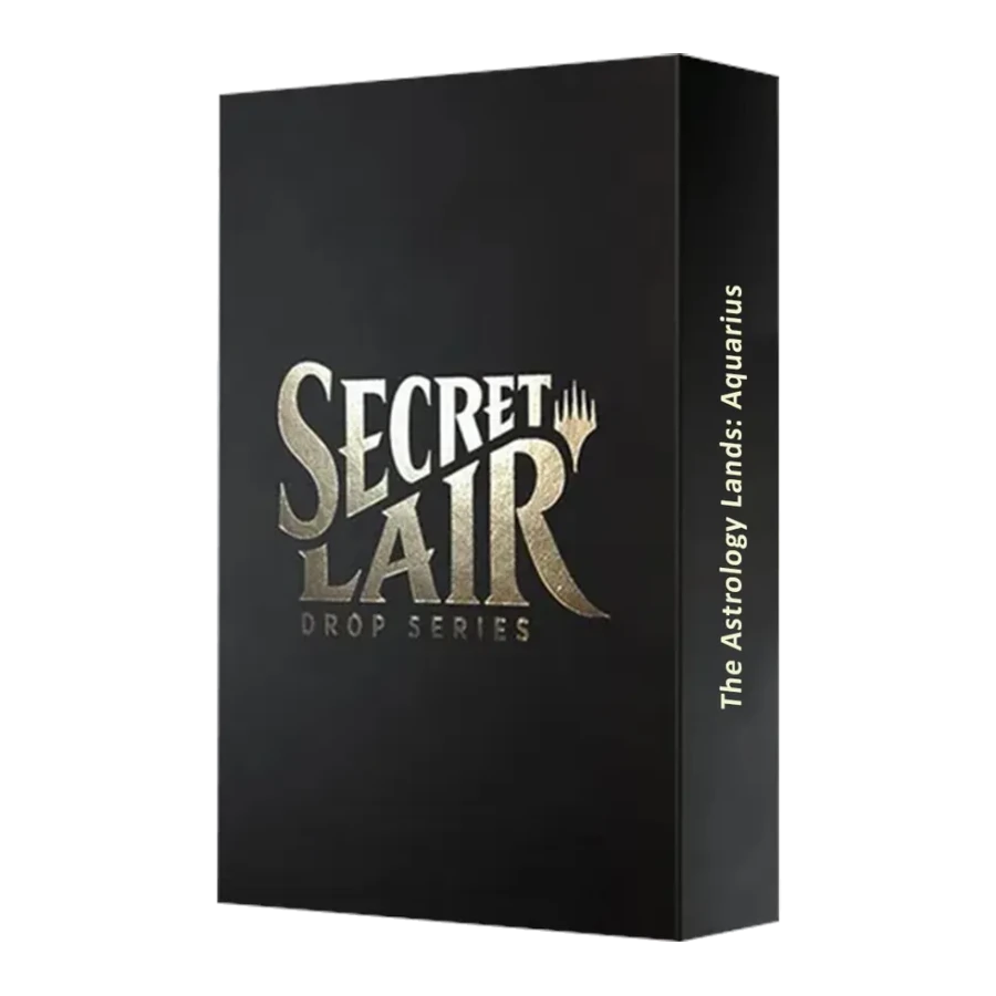 Secret Lair Drop Astrology Lands Aquarius