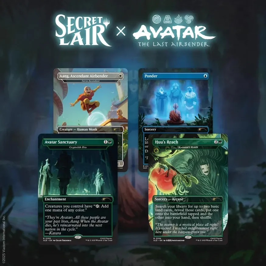 Secret Lair Drop Avatar The Last Airbender A Lot to Learn