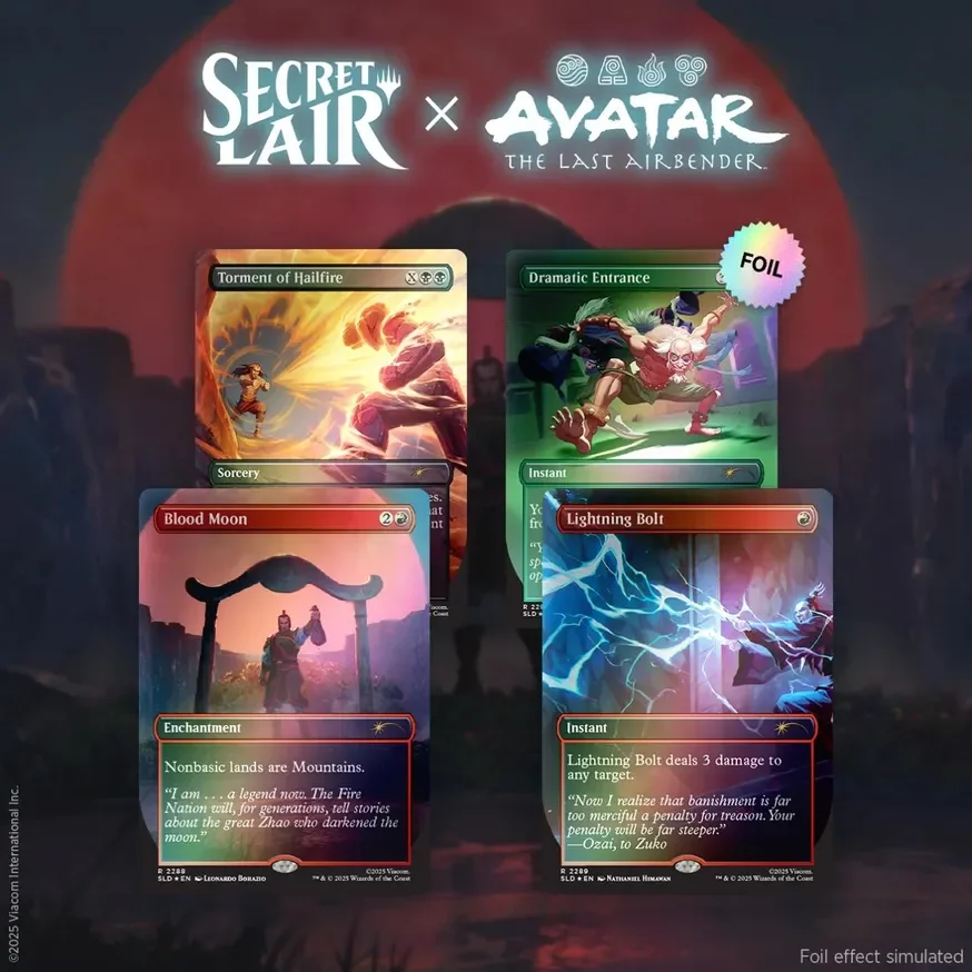 Secret Lair Drop Avatar The Last Airbender Everything Changed