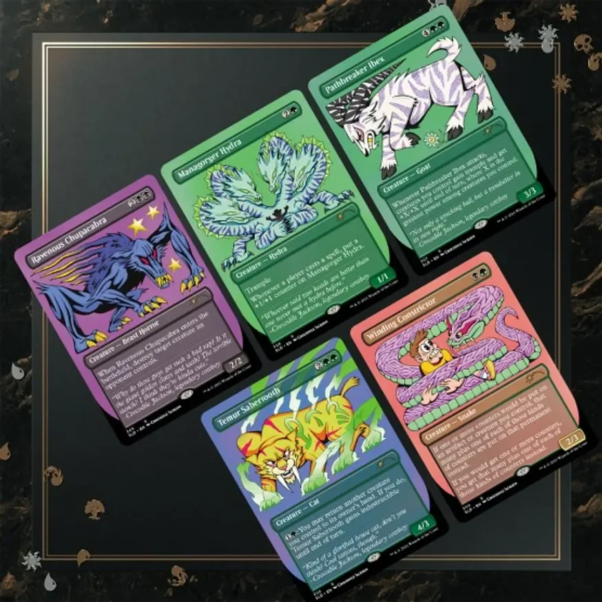 Secret Lair Drop Crocodile Jacksons Monstrous Menagerie