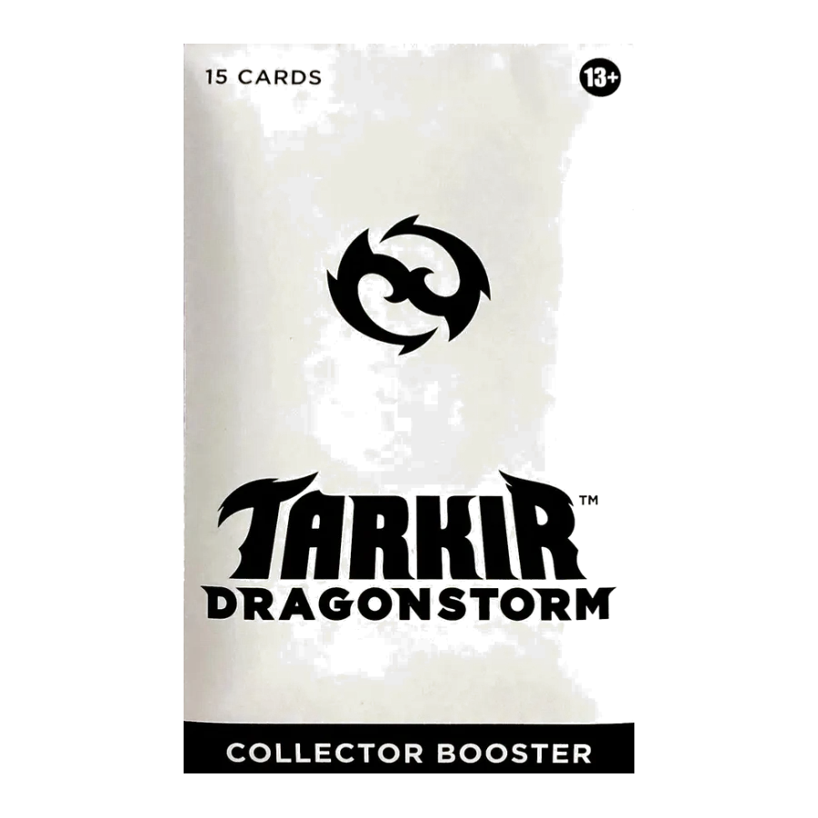 Tarkir Dragonstorm Collector Booster Pack Minimal Packaging