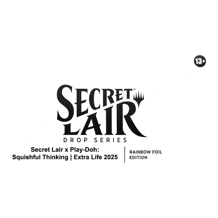 Secret Lair Drop Extra Life 2025 Secret Lair x Play-Doh Squishful Thinking Rainbow Foil