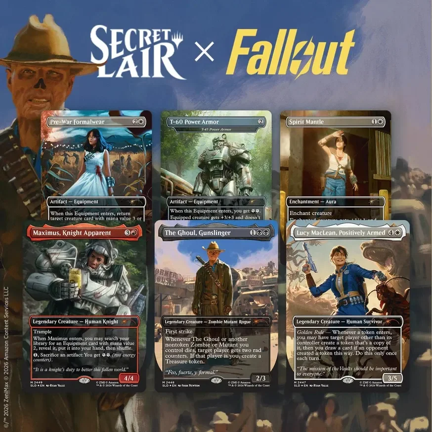 Secret Lair Drop Fallout Beyond Vault 33