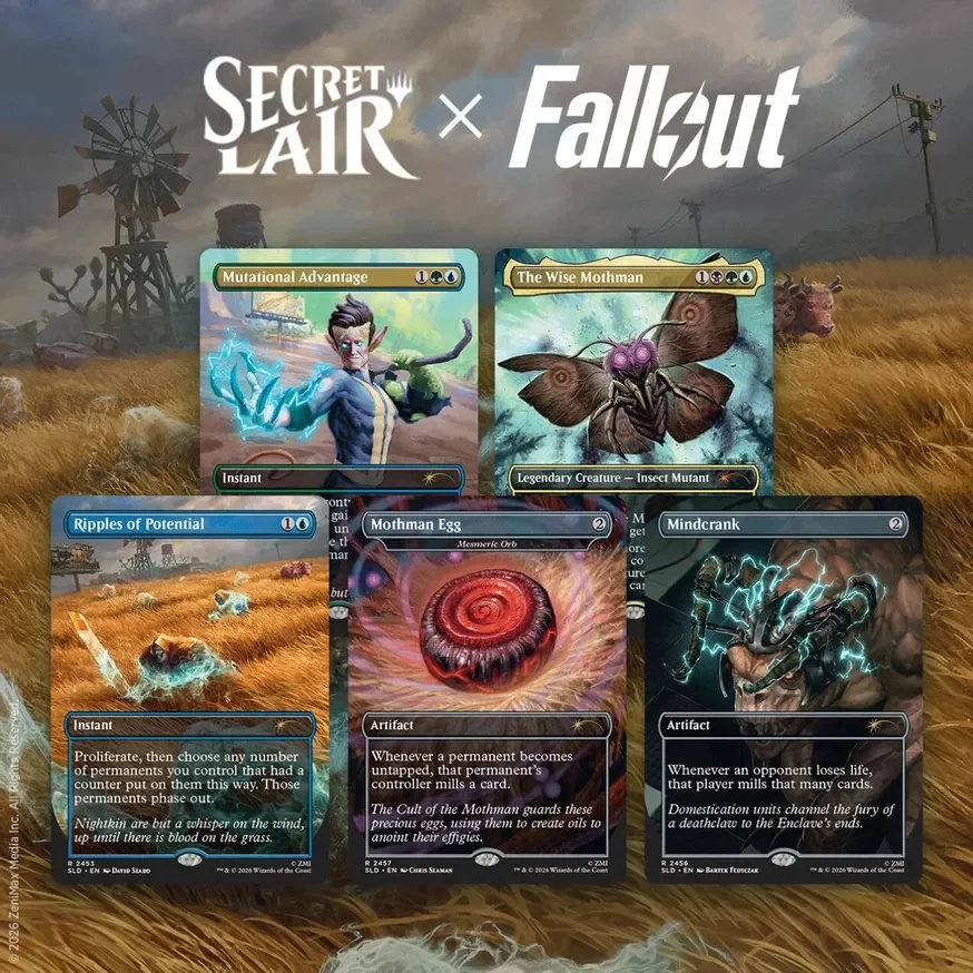 Secret Lair Drop Fallout Rad