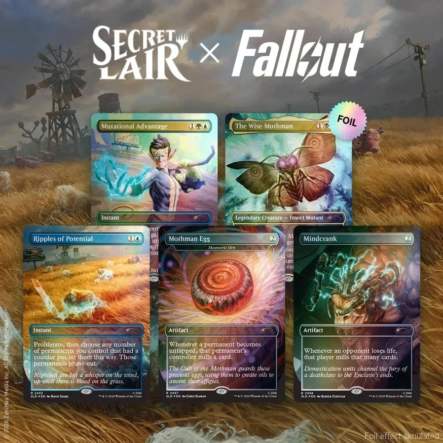 Secret Lair Drop Fallout Rad Foil