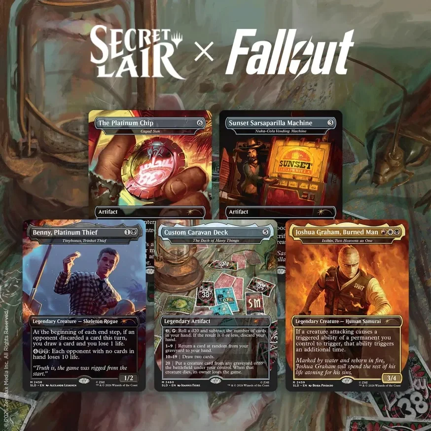 Secret Lair Drop Fallout Welcome to New Vegas